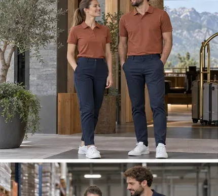 Acollida propera: Camisa o polo · xino · complement discret · Hostaleria i turisme