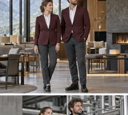 Presència premium: Camisa de gran confort · sastreria · accessori · Hostaleria i turisme