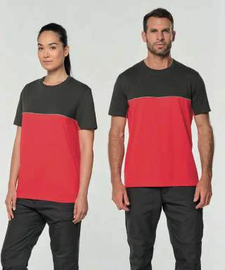Camiseta bicolor · 190 g/m² · WK. Designed to Work · WK304